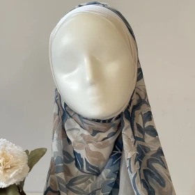 شالة شيفون معرق
