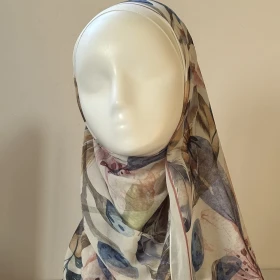 شالة شيفون معرق